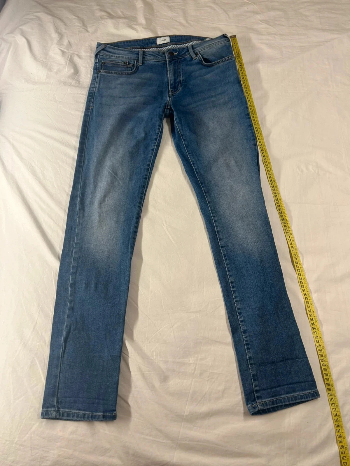 Jean Jules taille slim  bleu marine vintage